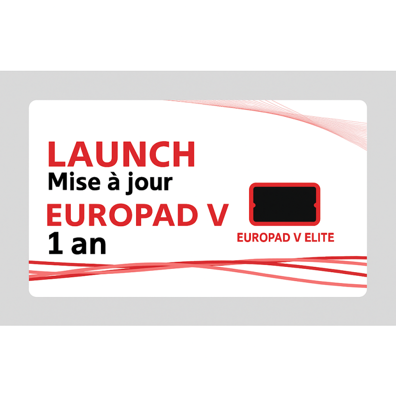 Carte de Mise à jour X431 PAD III /PAD V/ EUROPAD V Elite